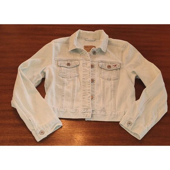Hollister Classic Jean jacket light wash Size large - Picture 1 of 13